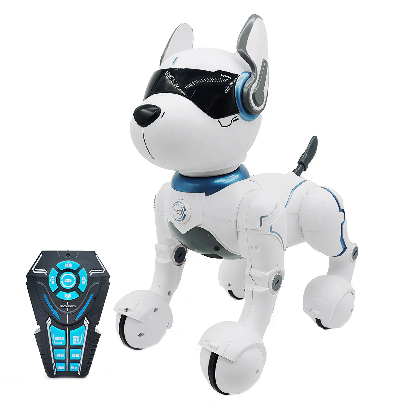 Heißer Verkauf Roboter Kinderspiel zeug Intelligente Sprach steuerung Sprache Leidy Dog Controlled Stunt Rc Roboter Hund Smart Toys