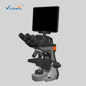 Microscopio biológico binocular con pantalla de visualización microscopio con pantalla digital - Product Image 2