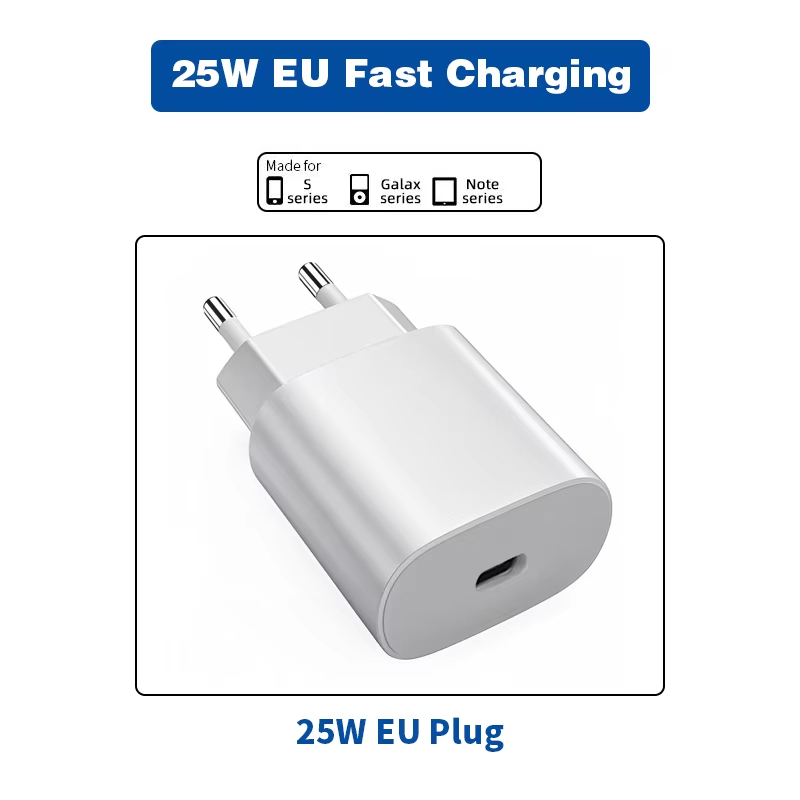 Enchufe europeo de 25 W (blanco)