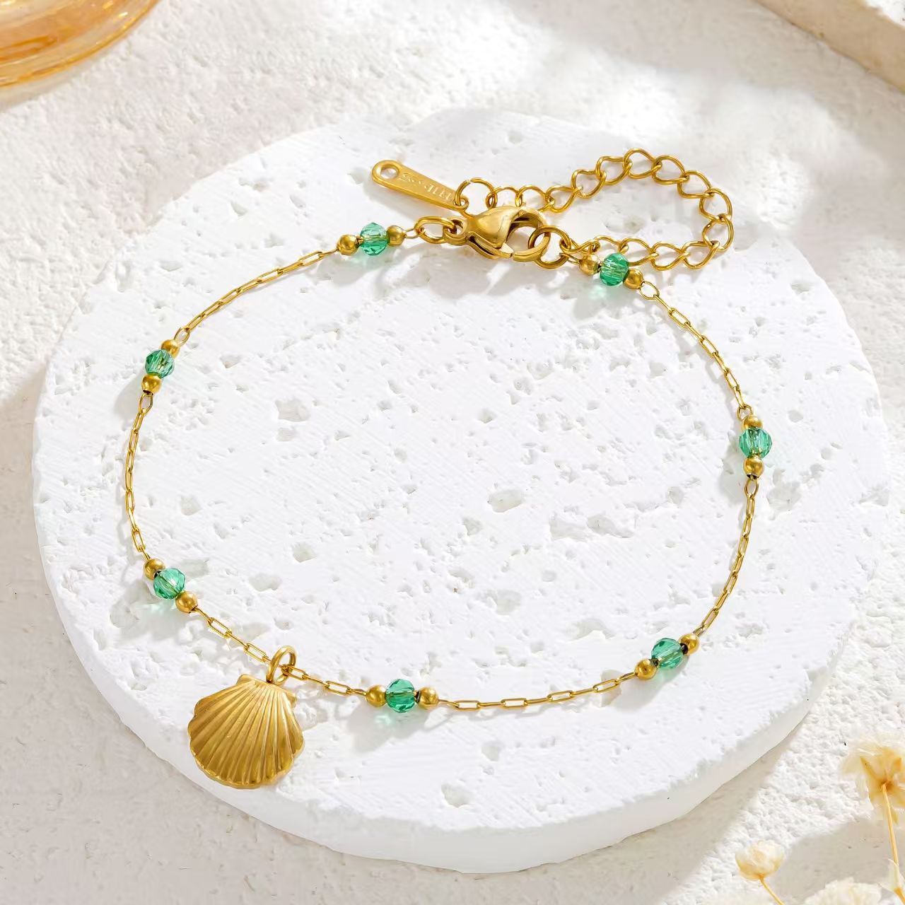 gold anklet