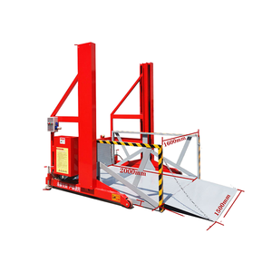 Capacità di carico e scarico della piattaforma di sollevamento 2 tonnellate per la piattaforma di scarico Mobile del contenitore - Product Image 1