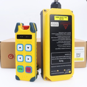 4 canali 24 Volt automatico industriale senza fili telecomando codice di rotolamento gru Radio telecomando per paranco facile da usare - Product Image 1
