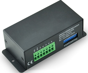 6A * 4 Kanal/8A * 3 Kanal Konstant spannung DMX RDM RGBW LED 256 gesteuerte Pegel DECODER DMX - Product Image 1