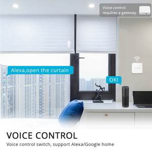Zemismart Tuya Zigbee ab perde anahtarı stor perde motoru akıllı deklanşör anahtarı yüzde kontrolü Alexa Google ev - Product Image 3