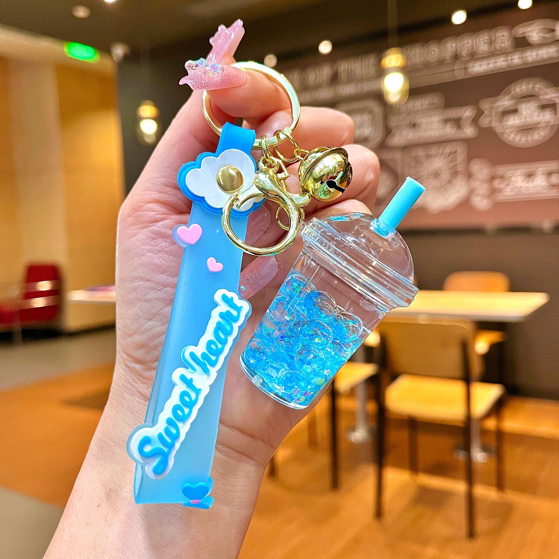 Taza de Frappuccino azul