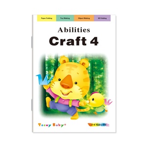 Mainan pendidikan usia 3-6 tahun pencerahan intelektual potensial pengembangan seri 4 buku Pack untuk bahasa Inggris - Product Image 2