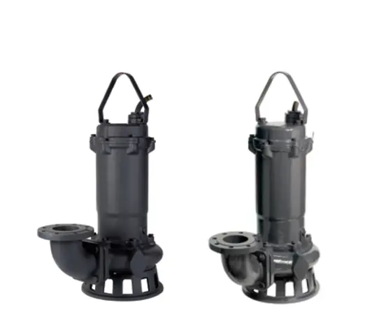 Pompe à eaux usées submersible série WQ prête à l'emploi en acier inoxydable et en fonte Station de pompage submersible pour puisard et eaux usées