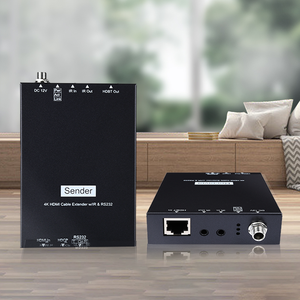 ตัวขยายสัญญาณเสียงและวิดีโอ 4K30 Cat6 แบบเหล็ก รองรับระยะส่งสัญญาณ 100 เมตร อุปกรณ์เสียงระดับมืออาชีพ พร้อม IR/RS-232/CEC สำหรับตัวขยายสัญญาณ - Product Image 5