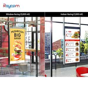 Raycom 55 pollici pavimento Ultra-luminoso LCD Display immobiliare per interni di rete Android pubblicità schermo SDK OEM - Product Image 4