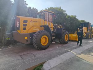 SDLG LG956F cargadora de ruedas 99% nuevo barato 5 toneladas Payloader Weichai Power Engine Mini cargador cubo hoja horquilla frontal cargador Motor - Product Image 2