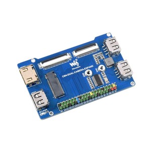 Binocular <strong>Camera</strong> Base Board Designed for <strong>Raspberry</strong> <strong>Pi</strong> Compute Module 4, Optional <strong>Interface</strong> Expander - Product Image 4