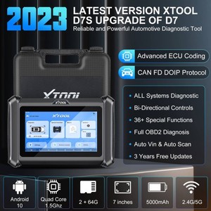 XTOOL D7S Diagnostic Tool Support DoIP CAN FD ECU <strong>Coding</strong> Bidirectional Scanner Key <strong>Programming</strong> OE Full Diagnosis 5000mAh Battery - Product Image 5