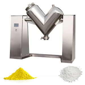 Kimyasal gıda elektrikli laboratuvar Blender yüksek verimli kurutma toz V tipi karıştırma makinesi şekli karıştırma mikseri - Product Image 1
