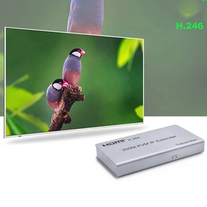 Xpup 200M HDMI KVM扩展器通过IP 5e Cat6以太网HDMI H.264 200M KVM IP扩展器RJ45局域网以太网 - Product Image 2