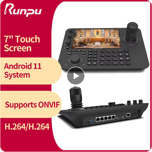 USD496จัดส่งฟรี V2ระบบสัมผัส ndi HX 4K HD Android 11หน้าจอขนาดใหญ่7นิ้ว PTZ IP จอยสติ๊กคีย์บอร์ดแบบเรียลไทม์ - Product Image 2