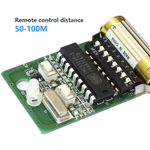 8 interruttore 433Mhz 330mhz Smart copia telecomando codice fisso 2 CH duplicatore per cancello Garage apriporta sistema di allarme