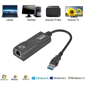 Mini USB 3.0 Gigabit Ethernet adattatore USB a RJ45 Lan scheda di rete per Windows 10 8 7 XP Computer portatile PC - Product Image 3