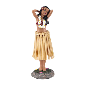 Tùy Chỉnh Swinging Hawaii Hula Cô Gái Nhảy Múa Búp Bê Xe Bảng Điều Khiển Bức Tượng Đồ Trang Trí Cho Xe Nội Thất Nhà Bên Trang Trí Nội Thất - Product Image 1