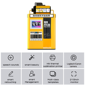 <strong>Vending</strong> <strong>Machines</strong> for Sale PhotoBooth,<strong>Machine</strong>-<strong>s</strong> 21.5'' HD Capacitive Screen Coin Operated Photo Booth - Product Image 4