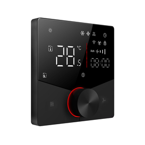 Современный дизайн, система HVAC, 4 трубы, внешний датчик, Wi-Fi, термостат с контролем Tuya, термостат с детским замком, регулятор температуры - Product Image 2