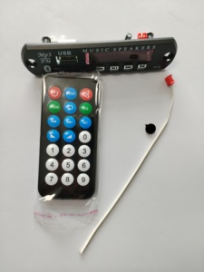 <strong>Bluetooth</strong> Decoder Board DC 5V MP3 WMA Decoder Board Audio Wireless <strong>Bluetooth</strong> Module With USB TF Card Slot MP3 Decoder Module - Product Image 2