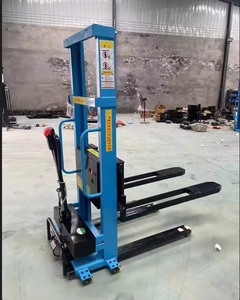 ポータブルオートリフトACモーターパワースタッカー効率的なローディングおよび荷降ろし状態 - Product Image 5