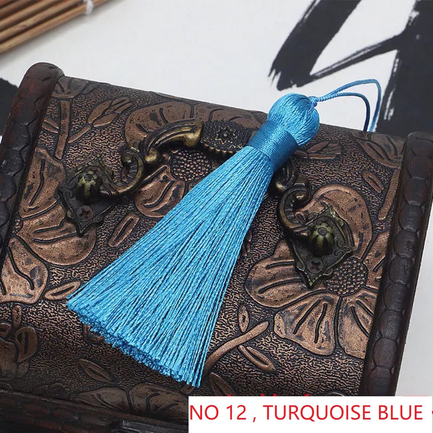 12 azul turquesa