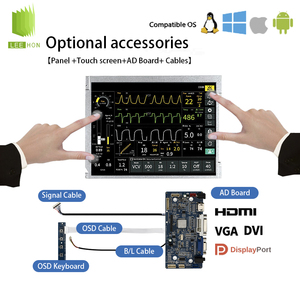 แผงจอ LCD 20พิน Ivo 12.1 ''800x600 LVDS M121GNS3ผู้ป่วย R0จอภาพโมดูล LCD 12.1นิ้ว - Product Image 2