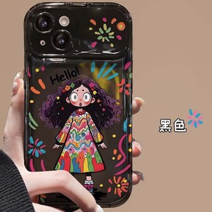 个性女孩翻转相机镜窗设计TPU手机外壳适用于Iphone 6 7 8 Plus X Xr XS 11 12 13 14 15 16 Pro Max - Product Image 5