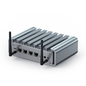 PfsenseファイアウォールミニPC J4125 I225 4 Nics 2.5Gbe RJ45 LAN HD VGA ITX産業用ネットワークサーバー新品未使用 - Product Image 1