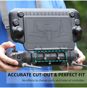 <strong>2IN1</strong> Screen Protector Shell <strong>Remote</strong> Controller Sun Hood Sunshade Protection Cover Accessories for DJI RC PLUS - Product Image 5