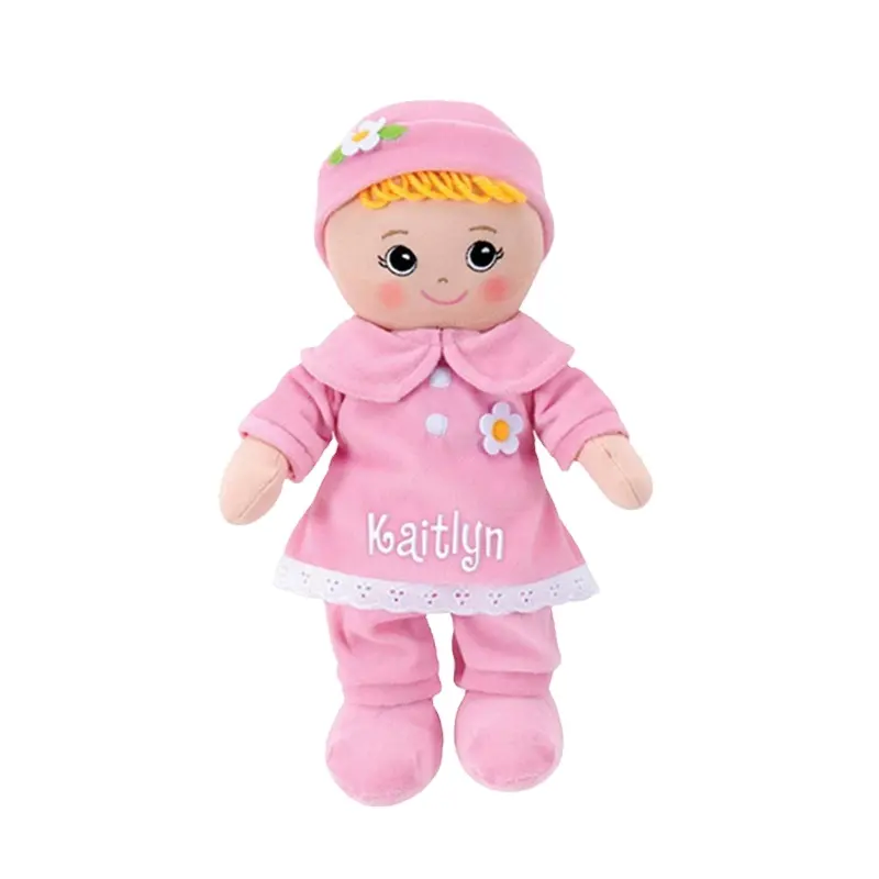 JM9069 Boneca de pelúcia Geeme personalizada com um nome