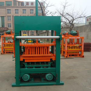 Maquinaria de ladrillo de alta velocidad, máquina de fabricación de bloques de enclavamiento de pavimentación hueca de cemento de hormigón de QT5-20 - Product Image 2