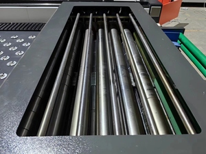 HUAXIA nuova industria del prodotto decoiler macchina in fibra di taglio Laser di carico automatico scarico roil metallo di alta precisione cutter - Product Image 3