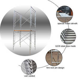 OEM Marco de construcción Andamio Mason caminar a través de acero H Marco Andamio para la construcción - Product Image 3