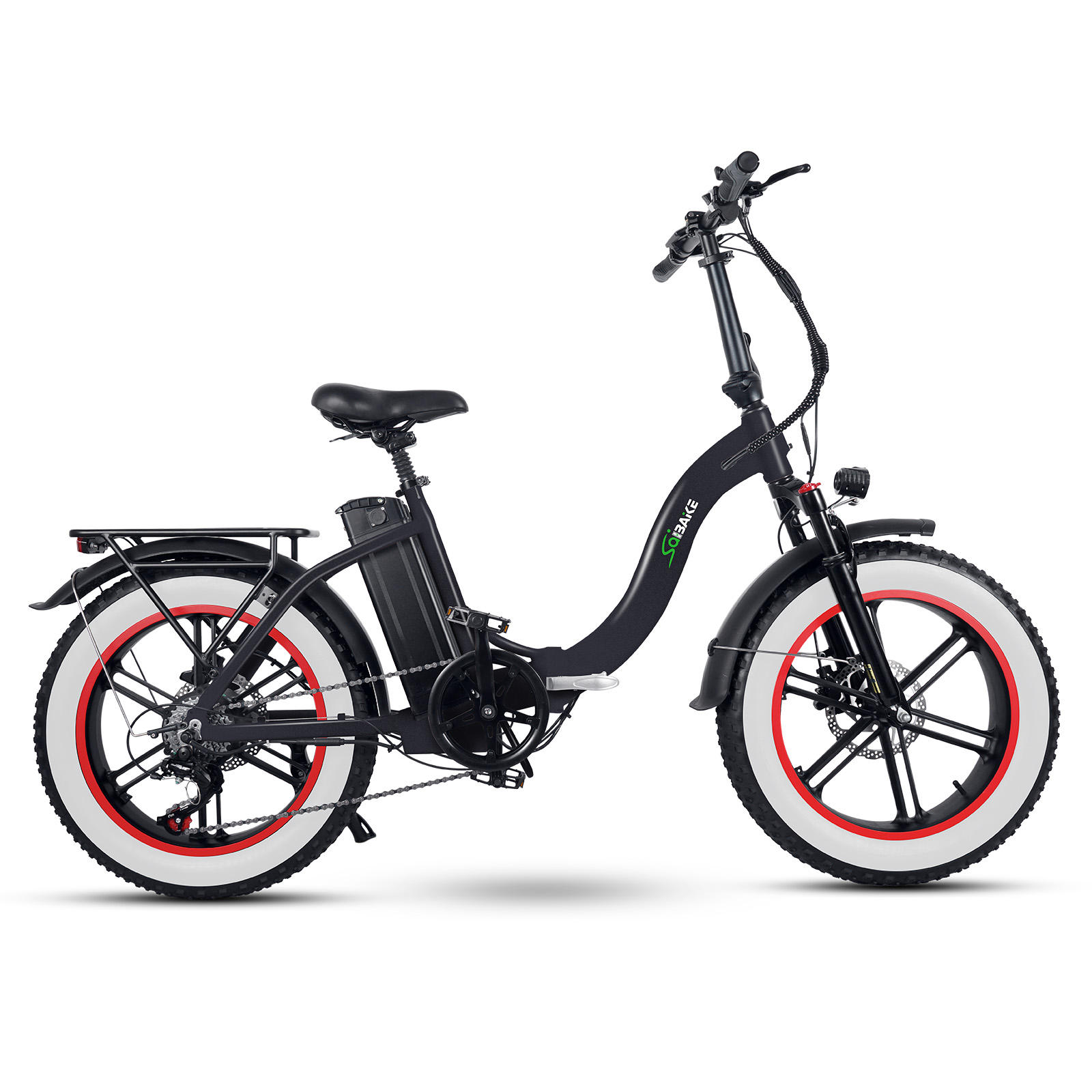 Vélo électrique pliant de style de D