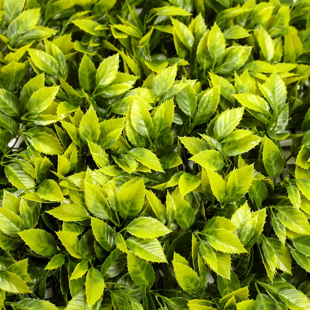 Pared de césped artificial anti-UV girasol Planta artificial simulación de plantas tropicales paredes de plantas verdes