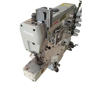PEGASUS W600 küçük kare kafa düz kilit makinesi endüstriyel DİKİŞ MAKİNESİ - Product Image 1
