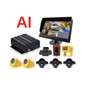Monitor de cámara de respaldo 4CH 8CH AI MDVR DSM ADAS Anti fumar vehículo comercial CCTV 4G GPS WIFI Sistema de Seguimiento de gestión de flotas - Product Image 1