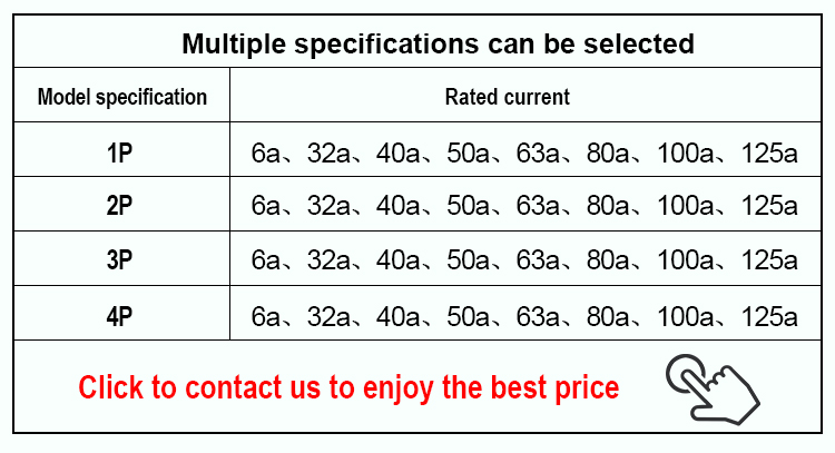 ac 220v 30ma 30a 20a 32a single double pole mcb dc 12v 40 amp circuit breaker