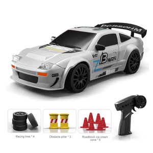 KK <strong>New</strong> 2.4G 4WD High-Speed Drift Racing Car USB Cable Rechargeable Remote Control Toy Vehicle for Kids Fast Racing <strong>Bright</strong> - Product Image 1