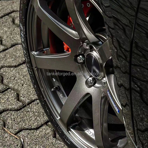 Hyper Blackホイールリム5x114.3高品質18 <span class=keywords><strong>19</strong></span> 20インチ鍛造ホイールマツダ3 6 Axela Atenza Mx-5 Cx-3 Cx-5 Cx-9 Cx-30 Ez-6 - Product Image 4