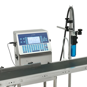 Automatischer industrieller CIJ-Tinten strahl drucker QR-Code Chargen nummer Druckmaschine für Kabel PET Wasser flasche Jar Wire B600 Plus - Product Image 3