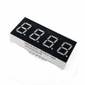 0.4 Inch FND 7 <strong>Segment</strong> Led <strong>Display</strong> 4 Digit 0.4'' Red <strong>Seven</strong> <strong>Segment</strong> <strong>Display</strong> HOUKEM-4041-BSR - Product Image 5