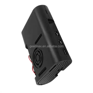 Geermax <strong>Raspberry</strong> <strong>Pi</strong> 5 ABS <strong>Case</strong> Black Shell Protection Housing <strong>Raspberry</strong> Pi5 <strong>Cases</strong> Enclosure Protective Back Cover - Product Image 2