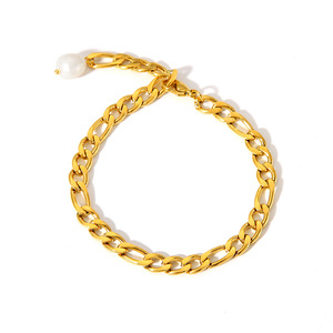 नई आगमन हॉट बिक्री फैशन स्टेनलेस स्टील सोने-प्लेटेड नहीं फीके अच्छे गहने - Product Image 4