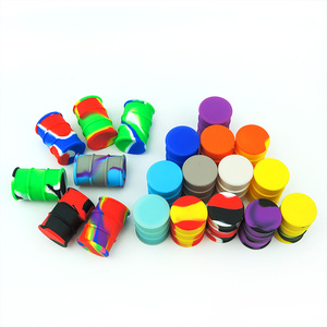 26ml Large <strong>Nonstick</strong> Oil Drum Wax <strong>Container</strong> Silicone Oil Barrel <strong>Container</strong> Jars Wax Oil Rubber Drum Shape <strong>Containers</strong> - Product Image 5