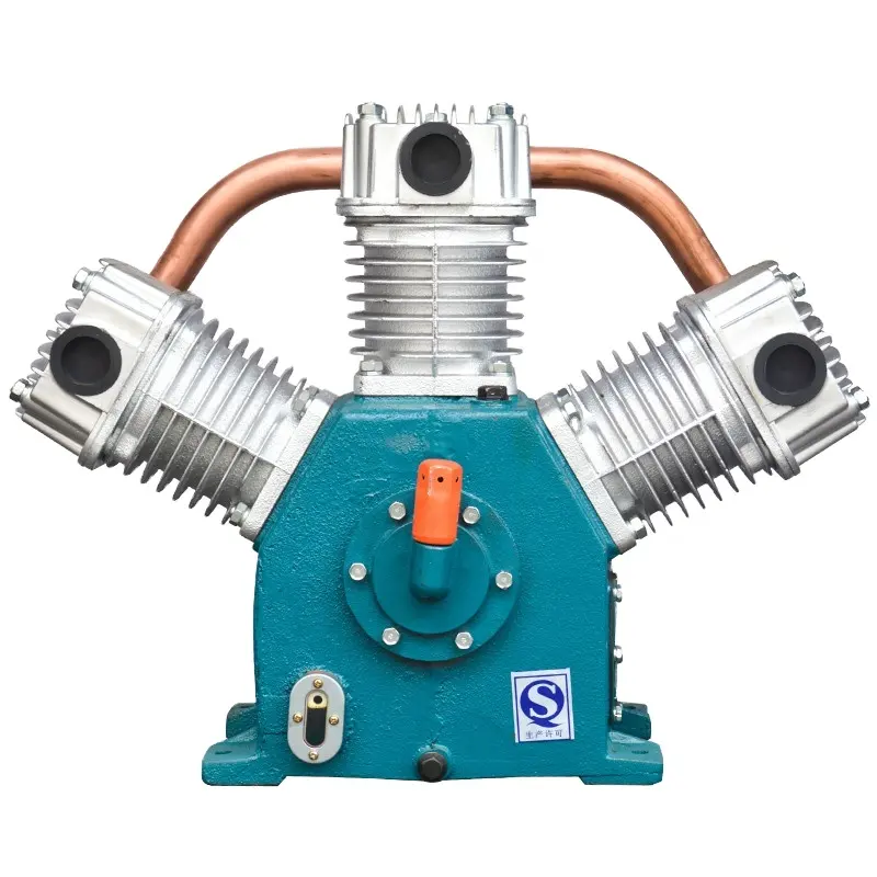 kaishan 2/3 cylinder piston air compressor spare parts pump air compressor pump heads