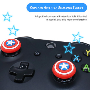 Silikon başparmak sopa kavrama kapaklar için kapak P4 / PS5/Xbox/anahtarı Pro denetleyici Gamepad Joystick aksesuarları - Product Image 5