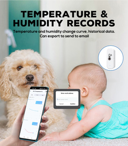Sensor inalámbrico de temperatura y humedad EParthub para monitoreo inteligente y control de comodidad en el hogar - Product Image 6